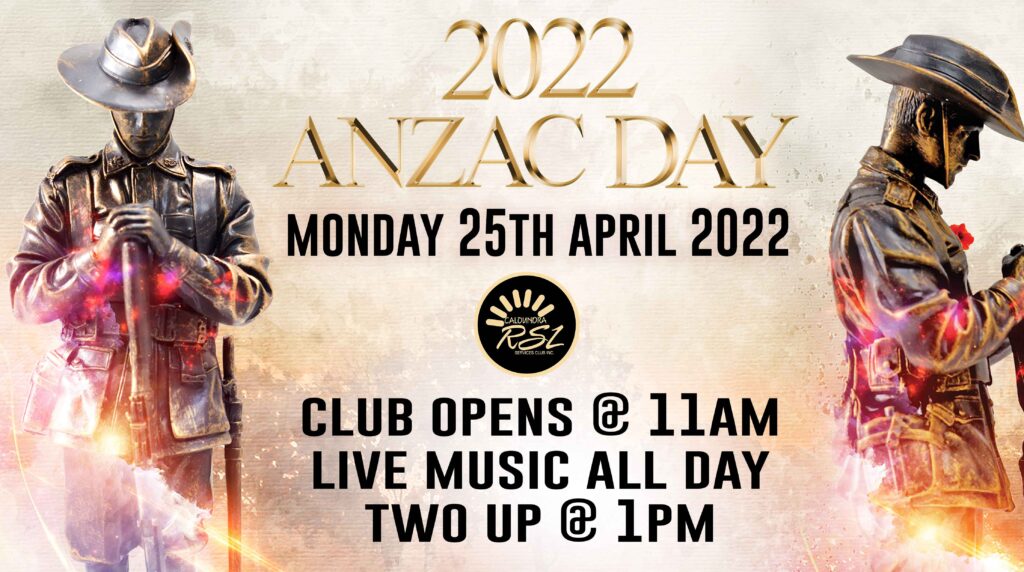 ANZAC DAY 2022