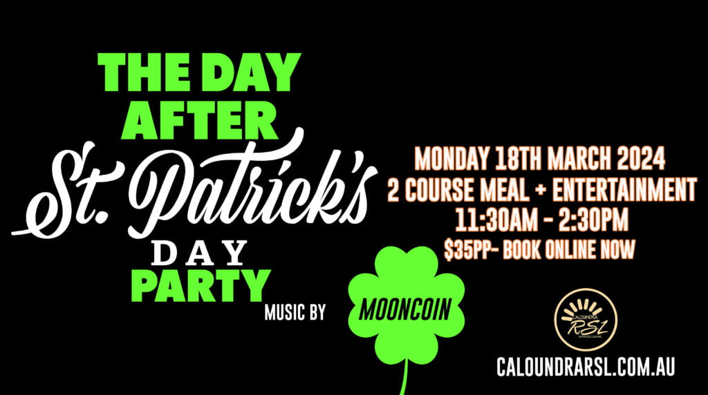 "The Day After" St Patrick's Day Party